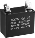 CBB61 3.5UF 450V Ceiling Fan Capacitor Water Pump Motor Genera Style:. Fixed Price $20.99.