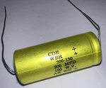 Electrolytic Capacitor 150 Vdc 200 Mfd 85 Axial Cornell Cde Wbr .. Fixed Price $7.50.
