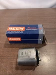 Vintage Mallory Capacitor MFD440VAC Nos OP336 60 Cycle 7229W. Fixed Price $20.00.