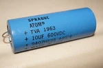 Sprague Atom Tva 1963 Capacitor 10UF 600VDC 9407H235 Usa Made Vintage Nos New. Fixed Price $49.99.