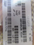 Avx TAJC476M016RNJ Qty Of 500 Per Lot Tantalum Capacitor. Fixed Price $105.00.