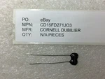 CD15FD271JO3 Cde Cap Mica 270PF 5% 500V Radial 10 Pieces. Fixed Price $13.80.