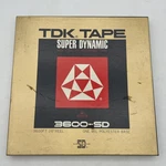 Vintage Tdk Super Dynamic 3600-SD 10.5" Reel To Tape 3600FT Japan Pro. Fixed Price $49.99.