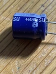 Lot Of Eight (8) Panasonic Radial Leads El Capacitor 220 UF,35 V, 85 Degrees. Fixed Price $15.95.