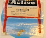 Lot Of 15 Avx CK05BX331K 330PF 200V Military Ceramic Capacitors Nos. Fixed Price $7.03.