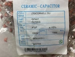 GP447 Cornell Dubilier Cap Cer 47PF 1KV 20% Sl Radial Rohs 40 Pieces. Fixed Price $14.40.