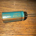 Nichicon 4700UF 50V Radial Electrolytic Capacitor H2415 Pw(m) 18X36MM. Fixed Price $13.99.
