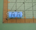 250UF 50V Cornell Axial Electrolytic Capacitor WBR250-50 Replace 25V 16V 10V 1PC. Fixed Price $11.98.