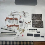 Electronics. Resistor, Capacitor, Diodes Integrated .circuit Board, Lot. Fixed Price $29.00.