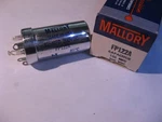 Electrolytic Capacitor Sect 125UF 200VDC Mallory FP122A 85C - Nos. Fixed Price $9.99.