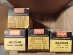 (4) Nos Cde Multi And Single Section Electrolytic Capacitors - 450 V 500. Fixed Price $22.99.