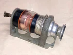 Jennings Vacuum Variable Capacitor, 20-675 Pf, 10 Kv With Mounting Bracket. Fixed Price $250.00.