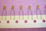 Qty (100) 4.7UF 10V 10% Radial Dipped Tantalum Capacitors .2LS TAP475K010BRW Avx. Fixed Price $8.99.