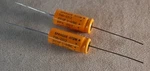 Sprague Atom TVA-1312 Capacitors (2) Nos Tested 250MFD 50VDC. Fixed Price $13.50.