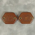 Vintage Cornell-dubilier Type 9 Ls .002 F 600VDC Paper Capacitors Pair. Fixed Price $10.60.