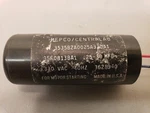 Mepco Centralab 35F0813BA1 Motor Starting Capacitor 330VAC 25-30 Mfd Usa. Fixed Price $28.00.