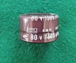 2PCS Nos Nippon Chem Com Kmh 105 80V 1500UF Snap Capacitor 20 X 35MM. Fixed Price $7.00.