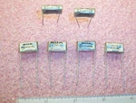 Qty (40) .33UF 100V 10% "miniprint" Polyester Film Capacitors PHE280DB633K Rifa. Fixed Price $12.99.