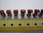 25 Panasonic ECQB1102KF3 1000PF 100V 10% Polyester Film Capacitors. Fixed Price $12.99.