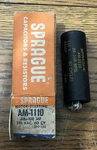 Vintage Nos Sprague AM1110 Motor Starting. Fixed Price $10.00.