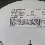 100PCS Vishay 293D225X9050D2T Cap Tant 2.2UF 10% 50V 2917 Case Molded. Fixed Price $9.95.