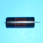 Sprague 0.5UF /600VDC 6TM-P50 (160P) Black Beauty Capacitor Used Tested. Fixed Price $19.99.