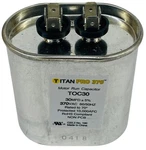 Packard Run Capacitor, Oval, Mfd., Volt, POC30, 30-370. Fixed Price $14.10.
