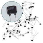 G25692E - (pkg 100) Cornell Dubilier (cde) 390PF 5% 50V Silver Mica Capacitor. Fixed Price $15.00.