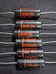 Lot Of 6 Nos Sprague Capacitors 200 Vdc .047 2TM-S47 Black Beauties'. Fixed Price $49.99.