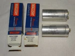2 X Mallory Capacitor 550 Mfd Vdc CG551T350D1 *nib*. Fixed Price $40.00.