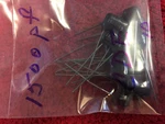 Cornell Dubilier 1500 Pf Mylar Capacitors 10 Pcs Nos. Fixed Price $11.25.