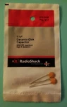 New! Radioshack 0.1UF Ceramic-disk Capacitors 2720135 *free Shipping*. Fixed Price $5.25.