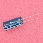 4PCS Richey 2200UF 16V 105 Radial Electrolytic Capacitors Japan 0.50"X1". Fixed Price $7.25.