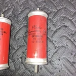 Plastic Capacitors OF100-203 .02MFD 10KVDC 1PIECE. Fixed Price $18.00.