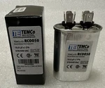 Temco Ind. China RC0050 10.0 370-440VAC Round Motor Starting Capacitor New. Fixed Price $14.55.