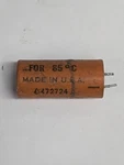 Vintage Tube Paper Capacitor Pyramid 113A6007-1 8 Mfd Wv Vdc 472724. Fixed Price $10.08.