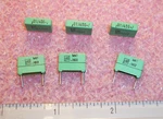 Qty (100) .01UF 400V 5% Metallized Polyester Film Capacitors MKT1822-310/404. Fixed Price $9.99.