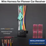 Wire Harness For Pioneer AVH-X3800BHS AVX3800BHS Car Receive Kit With Connectors. Fixed Price $11.95.