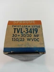 Sprague 30+30/20 Mf 150/25 Wvdc Electrolytic Capacitor Twist-lok Vintage Audio. Fixed Price $29.95.