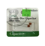 Authentic Radioshack Ceramic Disc Capacitor 0.001UF 500WVDC (pk Of 2) 2720126. Fixed Price $6.99.