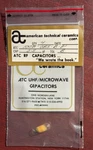 Pack Of (4) New Atc Capacitors 100A-0R5-B-P 0.5PF Tol. Fixed Price $6.00.