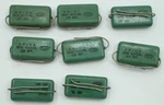 Nos Vintage Lot Of (8) Tobe EP-05 Capacitors 600 Vdcw .05 Mf. Fixed Price $29.99.