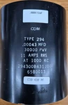 Cdm Type Fixed Capacitor 417.18 Pf 30,000 V Mpn 294300B431J00. Fixed Price $250.00.