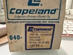 Copeland 014-0006-03 189-227 Mfd 330 Vac 60HZ Start Capacitor. Fixed Price $95.99.