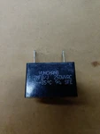 Yuhchang Motor Run Capacitor 1.2 Mfd 250 Vac Box Type Fits Bodine 49400047. Fixed Price $10.00.