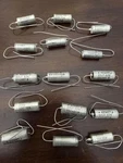 Vintage Hermetic Axial Capacitor Lot (15) Jan Mil-spec Kemet Sprague Mixed Types. Fixed Price $89.00.