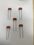 5 Pc. Vtg Sprague Orange Drop .068UF 100DC Capacitors Guitar Tone CAPS..B33-21. Fixed Price $20.00.