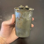 Aerovox Capacitor 370 Vac, Oil-filled, Motor Run Cap., Vintage Manufactured #1. Fixed Price $22.49.