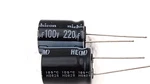 8 Pcs New Nichicon UHE2A221MHD6 220 F 100 V Alum. Electro. Cap. Radial, Can. Fixed Price $11.71.