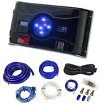 Rockville 50 Farad Hybrid Led Car Capacitor W/dual METERS+0 Gauge Amp Wire Kit. Fixed Price $154.95.